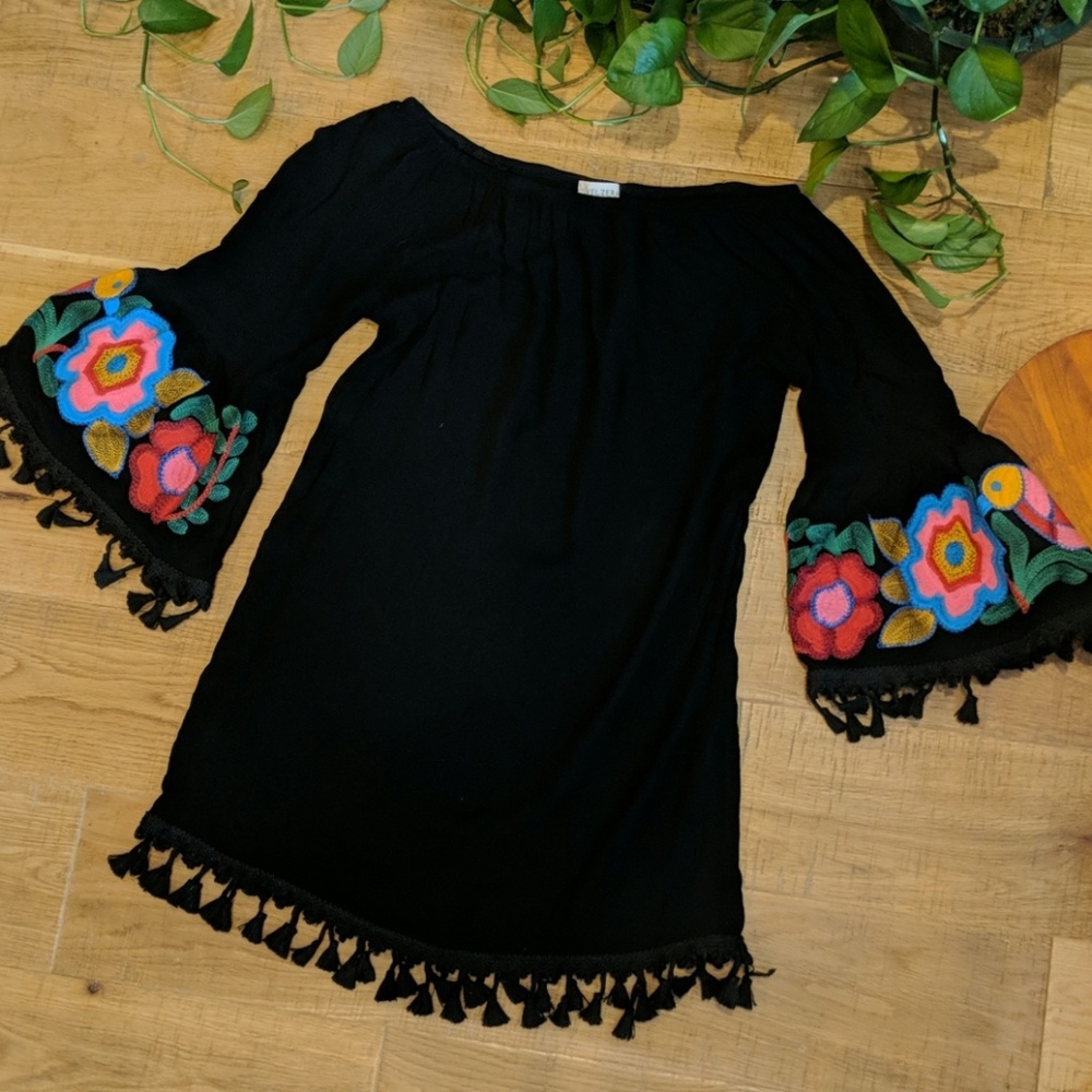 Velzera Tropical Mini Dress